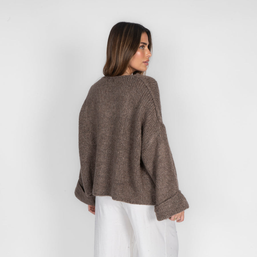 Cárdigan Soft Écru – foto 6
