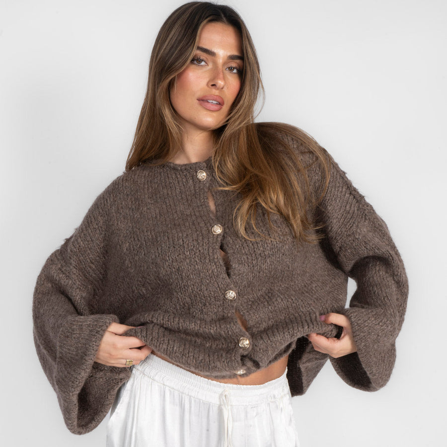 Cárdigan Soft Écru – foto 5
