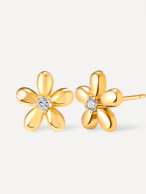 Pendientes Fleur Dorée