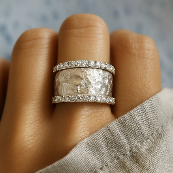 Anillo Ancho Nácar Éclat