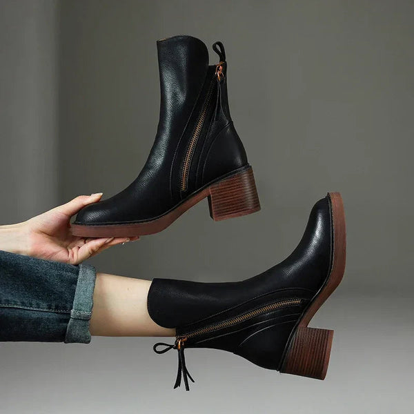Botines Chelsea con Tacón