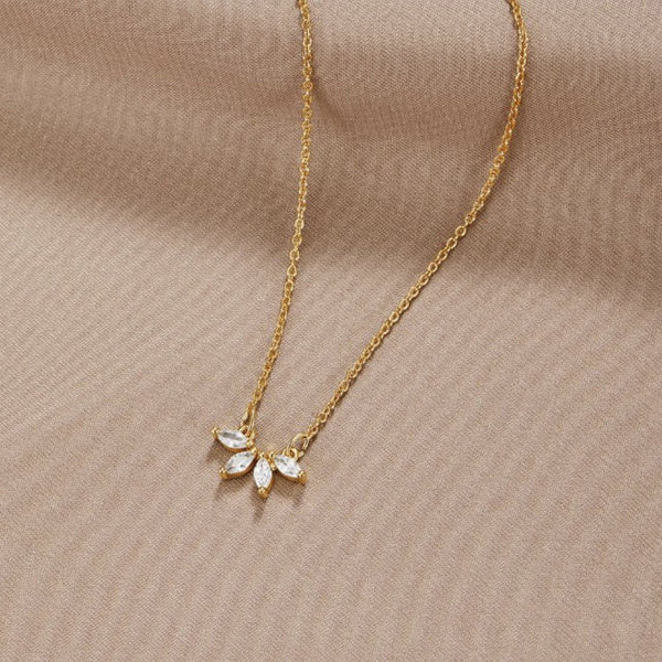 Collar Flor de Cristal