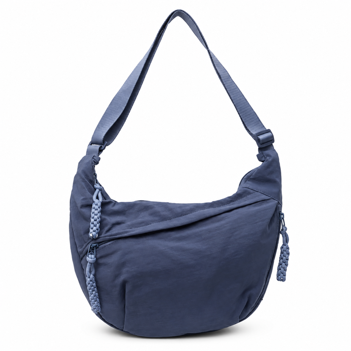 Bolso Hobo Con Correa Ancha
