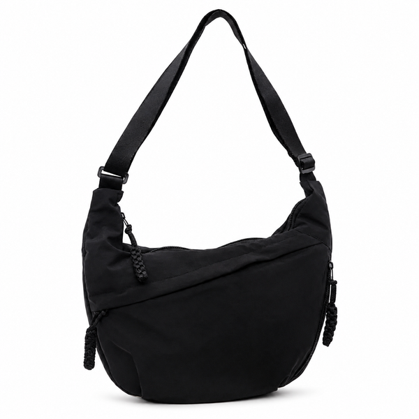 Bolso Hobo Con Correa Ancha