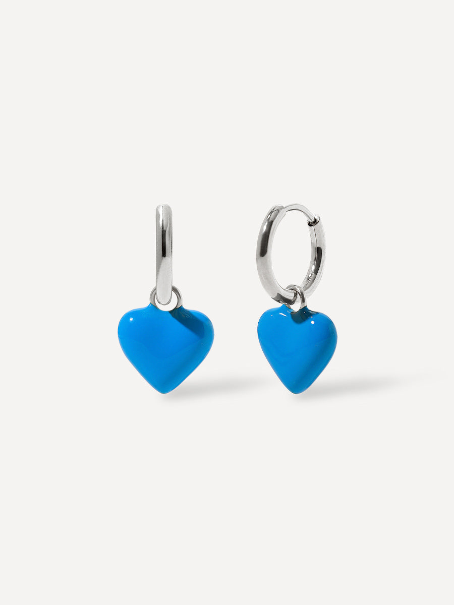 Pendientes Corazón Azur &ndash; foto 6