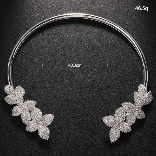 Collar Mariposas de Cristal