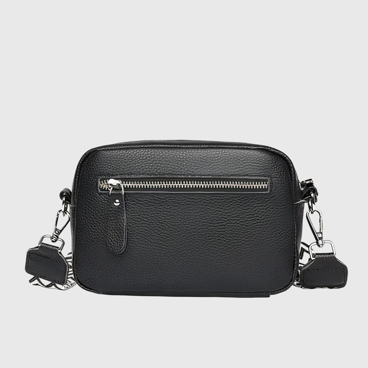 Bolso Bandolera Con Correa Geométrica