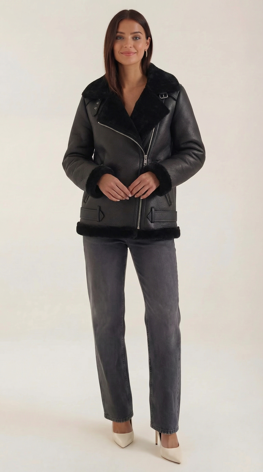 Chaqueta Aviator Noir