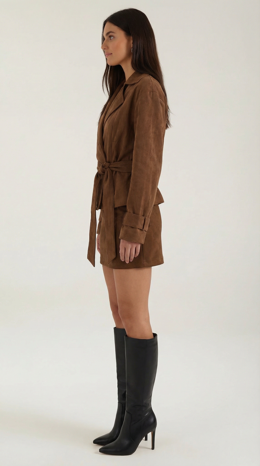 Trench con Cinturón Suède &ndash; foto 2