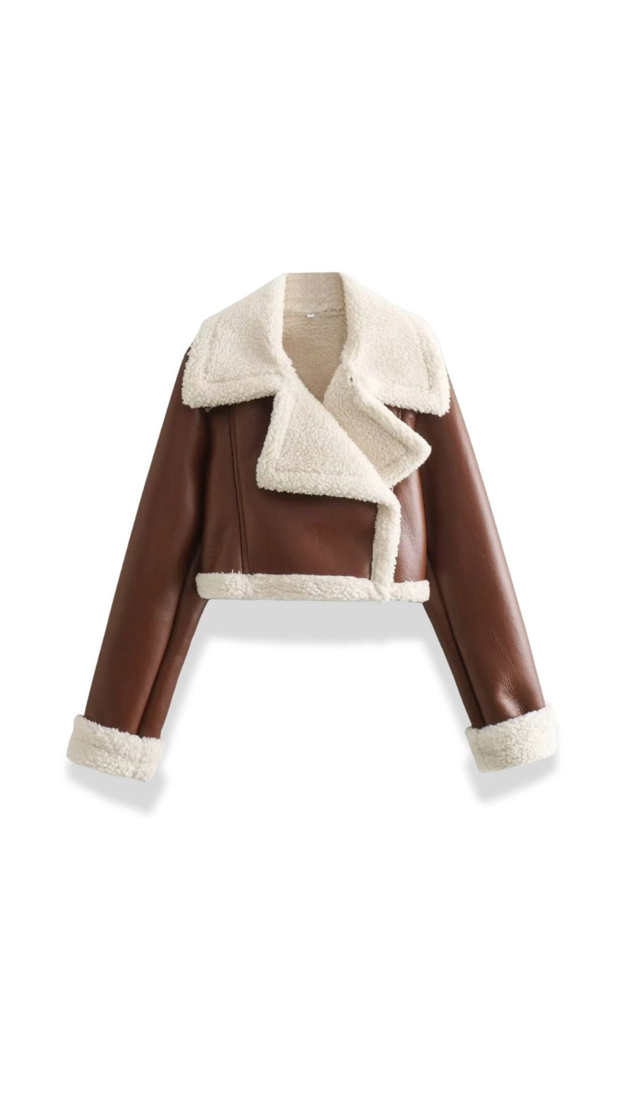 Chaqueta Aviator Écru &ndash; foto 24