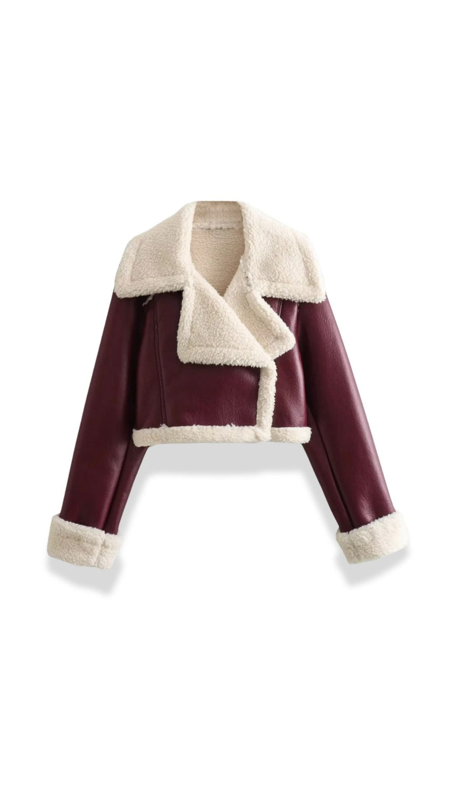 Chaqueta Aviator Écru &ndash; foto 19