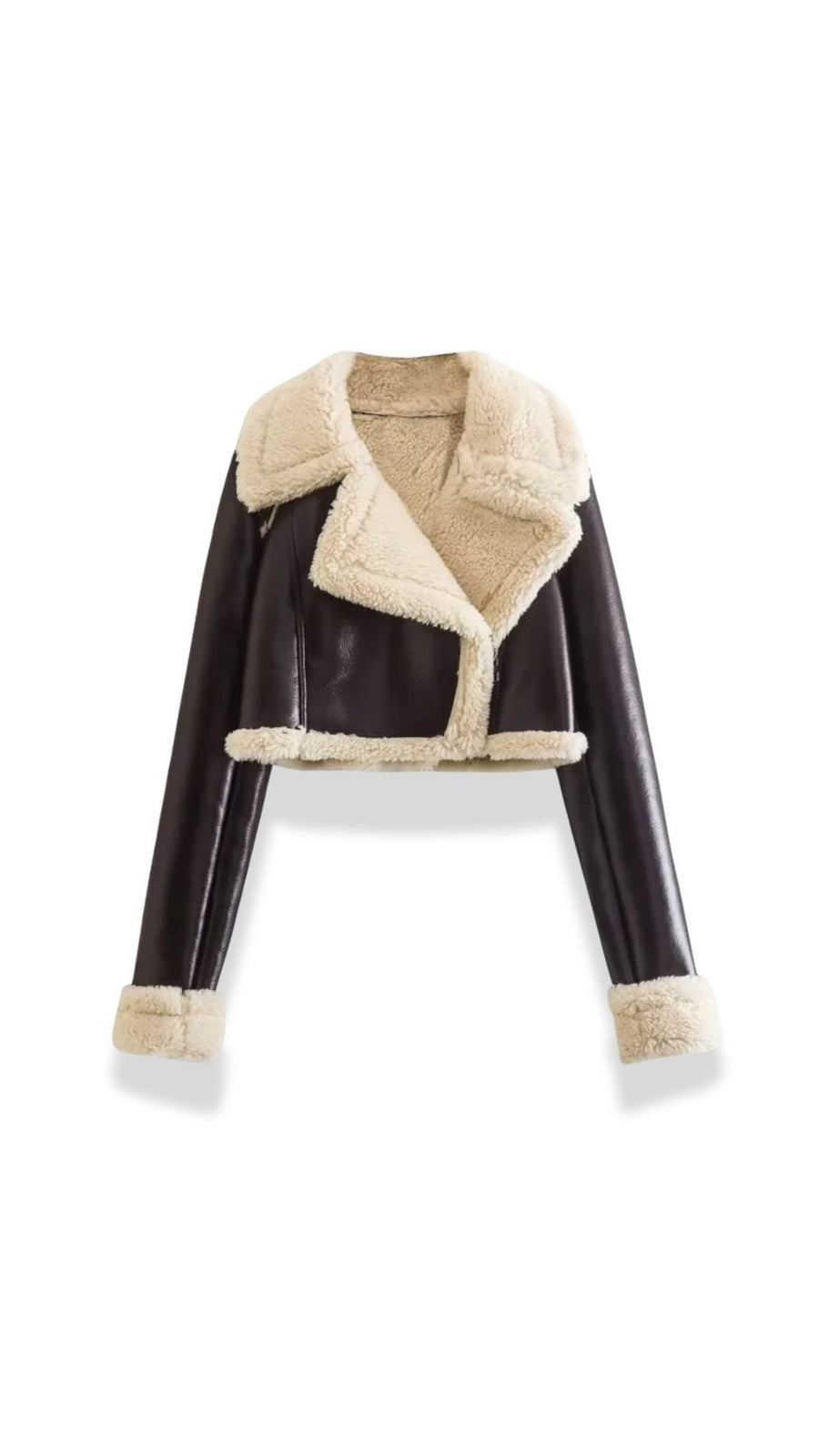 Chaqueta Aviator Écru &ndash; foto 9